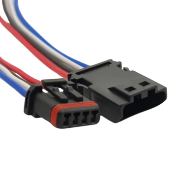 4 Pin Connector Prewired Plug MX19004S51 MX19004P51 Fits Harley Davidson