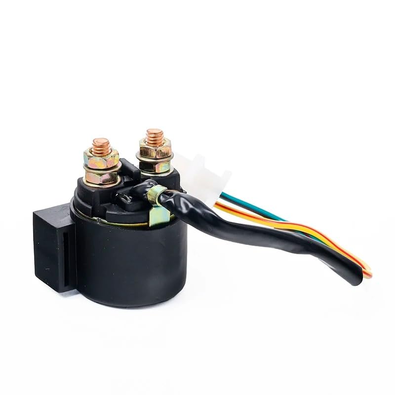 Motorcycle Starter Relay Solenoid ON/OFF Switch for 50cc 125cc 150cc 250cc Scooter ATV Dirt Bikes Go Kart