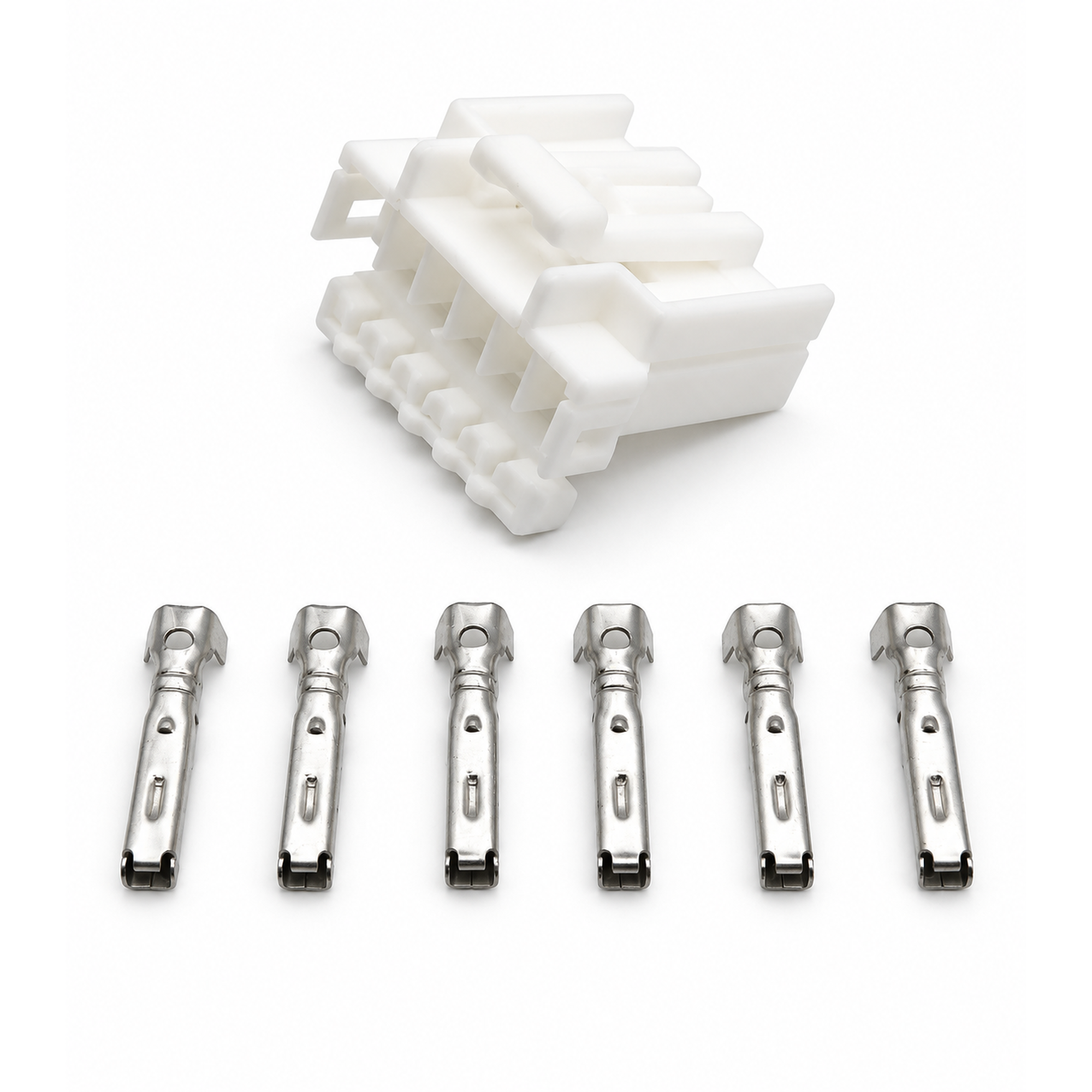 Harley Davidson OEM 73156-96BK 6 Pin Wire Multi-lock MALE Connector & Terminals – N02/6PIN – image 2