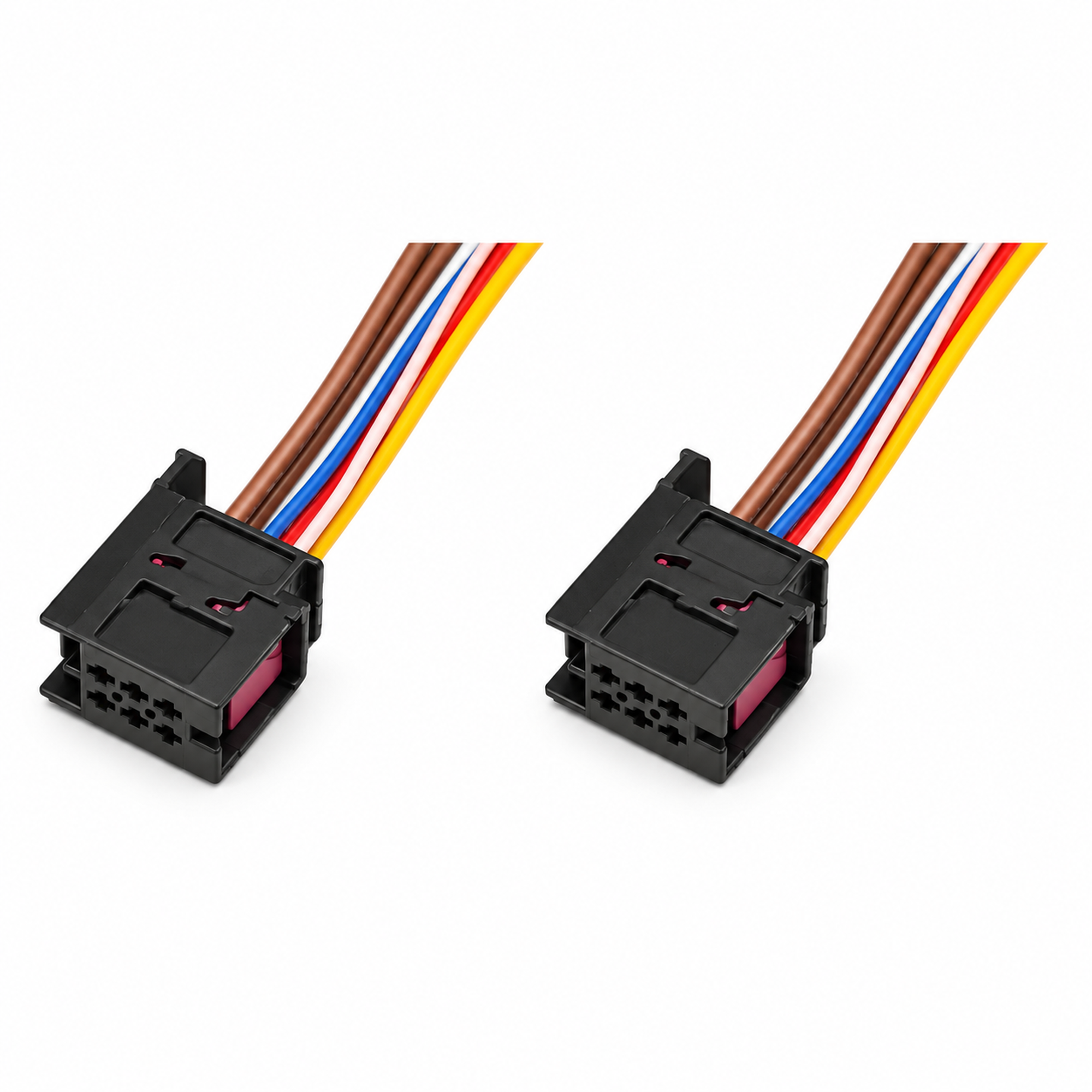 6 Pin 2pcs For Audi A1 & Q3 Rear Tail Light Connector Plug Wiring Harness Loom Prewired – *N09/2pcscable – image 6