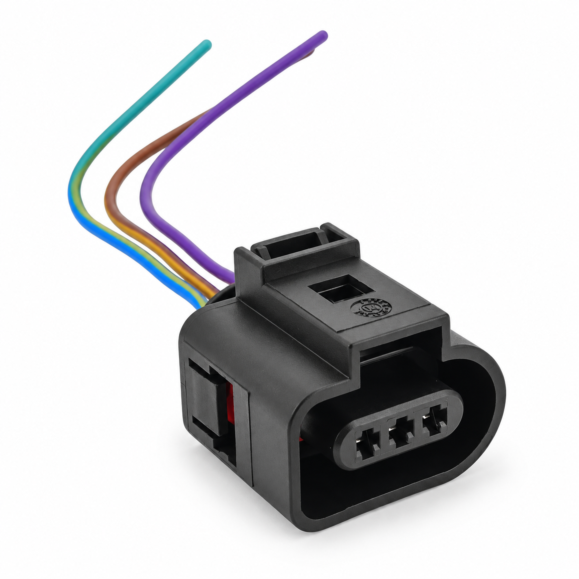 3 pin Female Pre Wired Connector Fits Audi Seat Skoda VW - 3D0973703 1J0973703 – NW-03/connector3pin – image 1