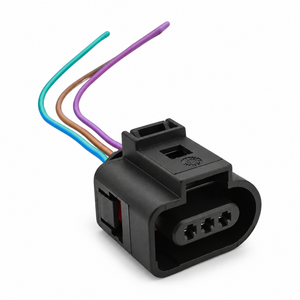 3 Pin Connector Female Wired Plug Socket Sensor 1J0973703 3D0973703 – NW-03/connector3pin – image 2