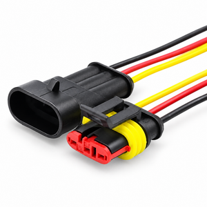 AMP Superseal 1.5mm Series Cable Automotive Waterproof Connector Male and Female – NW-22/M+F-1pin – image 6