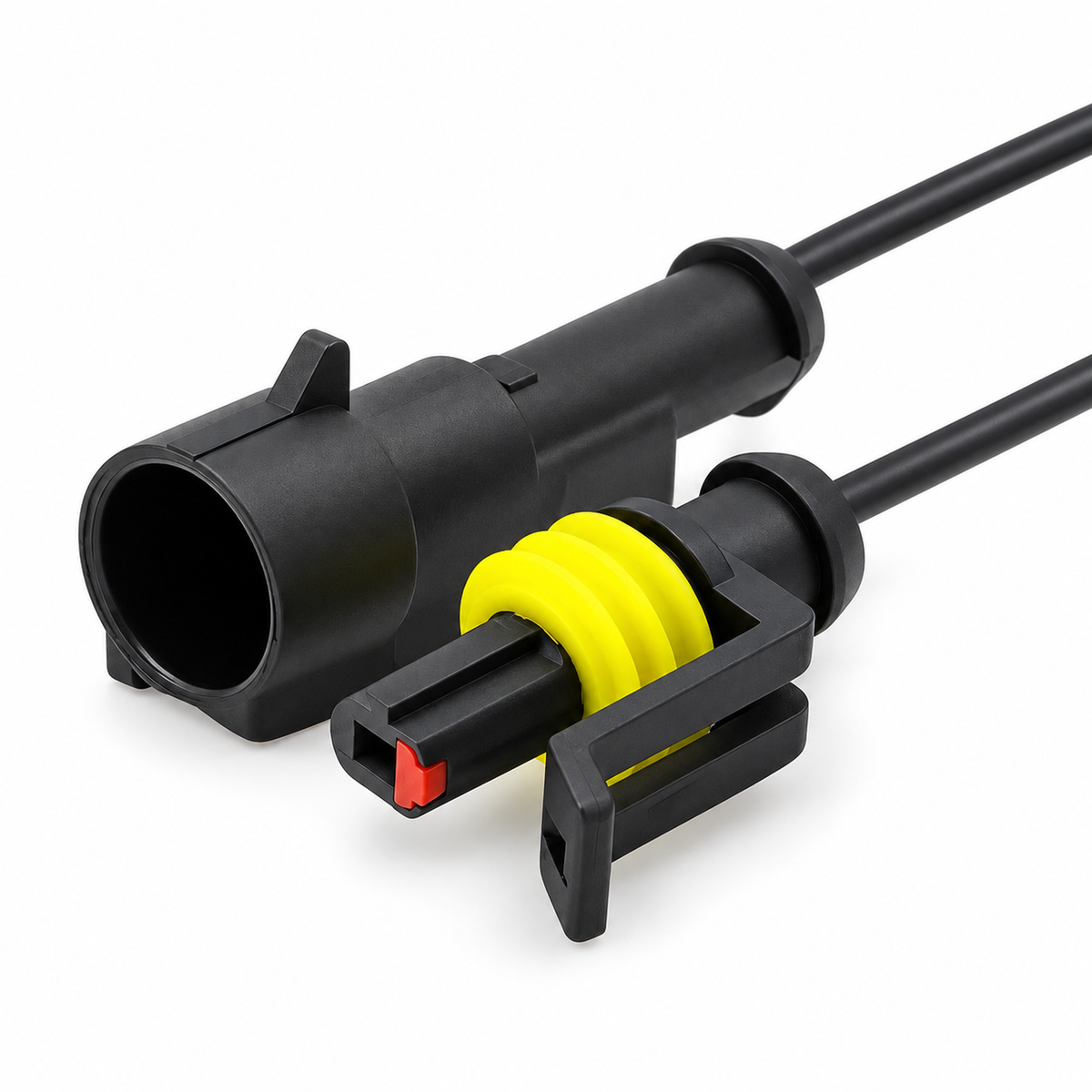 AMP Superseal 1.5mm Series Cable Automotive Waterproof Connector Male and Female – NW-22/M+F-1pin – image 10