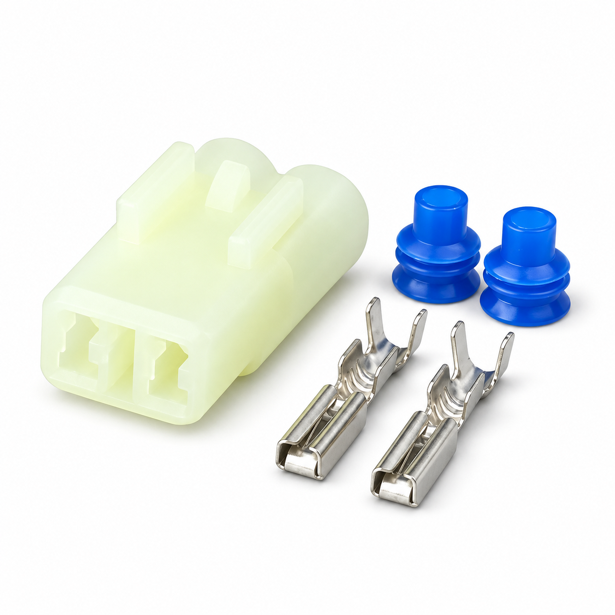 2 Pin Connector Set for Sumitomo HM 090 MT Plug Set Fits Suzuki, Yamaha & Honda – NW-29/Male+Female/2pin – image 2