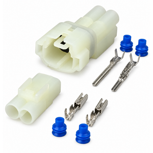 2 Pin Connector Set for Sumitomo HM 090 MT Plug Set Fits Suzuki, Yamaha & Honda – NW-29/Male+Female/2pin – image 4