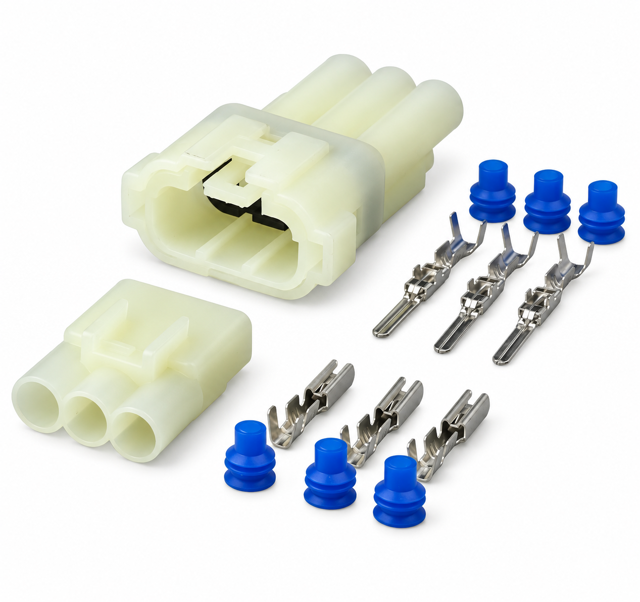 3 Pin Connector Set for Sumitomo HM 090 MT Plug Set Fits Suzuki, Yamaha & Honda