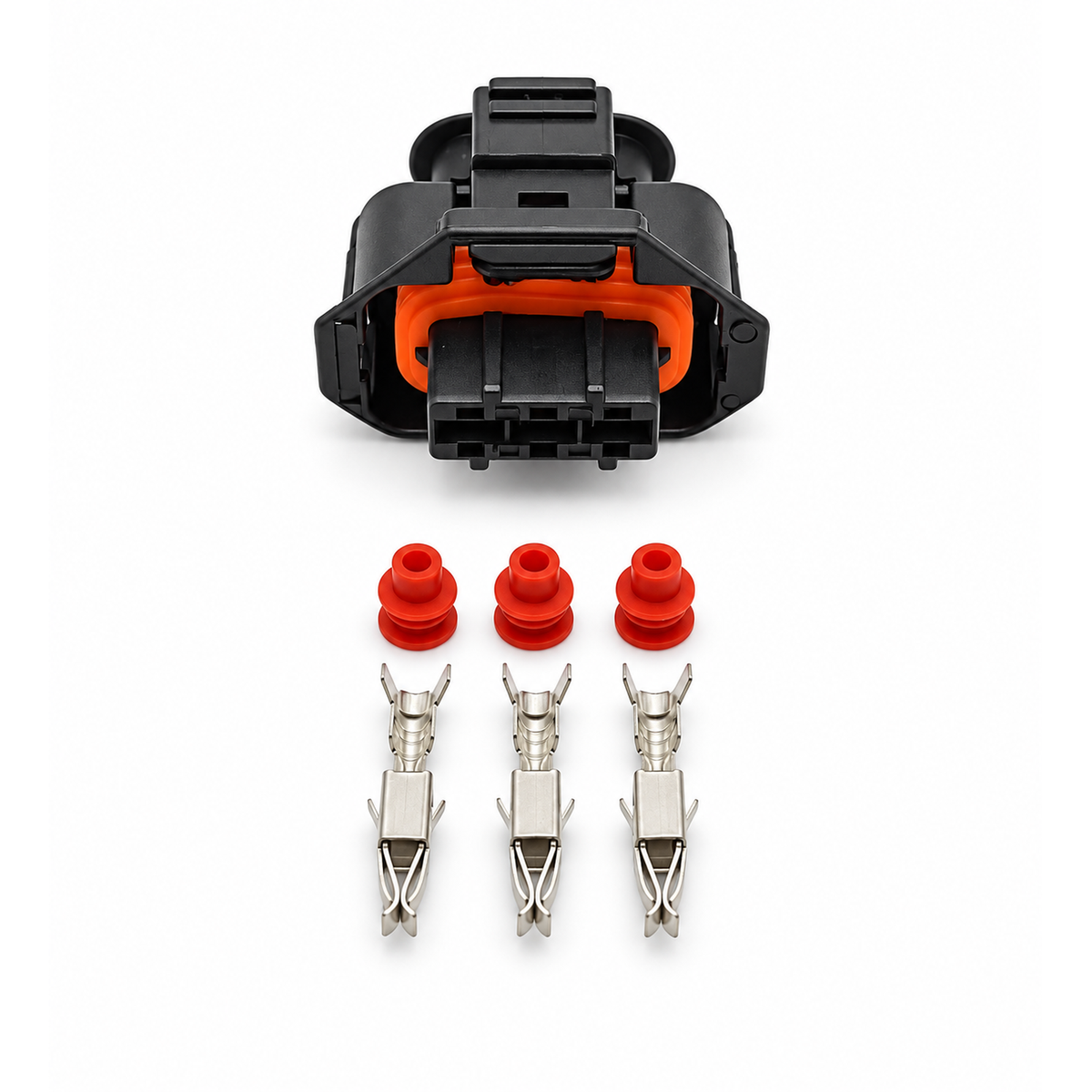 3 Pin Way Diesel Injector Plug Connector Kit Common Rail For Bosch DJH7031 – O01/3pin – image 1