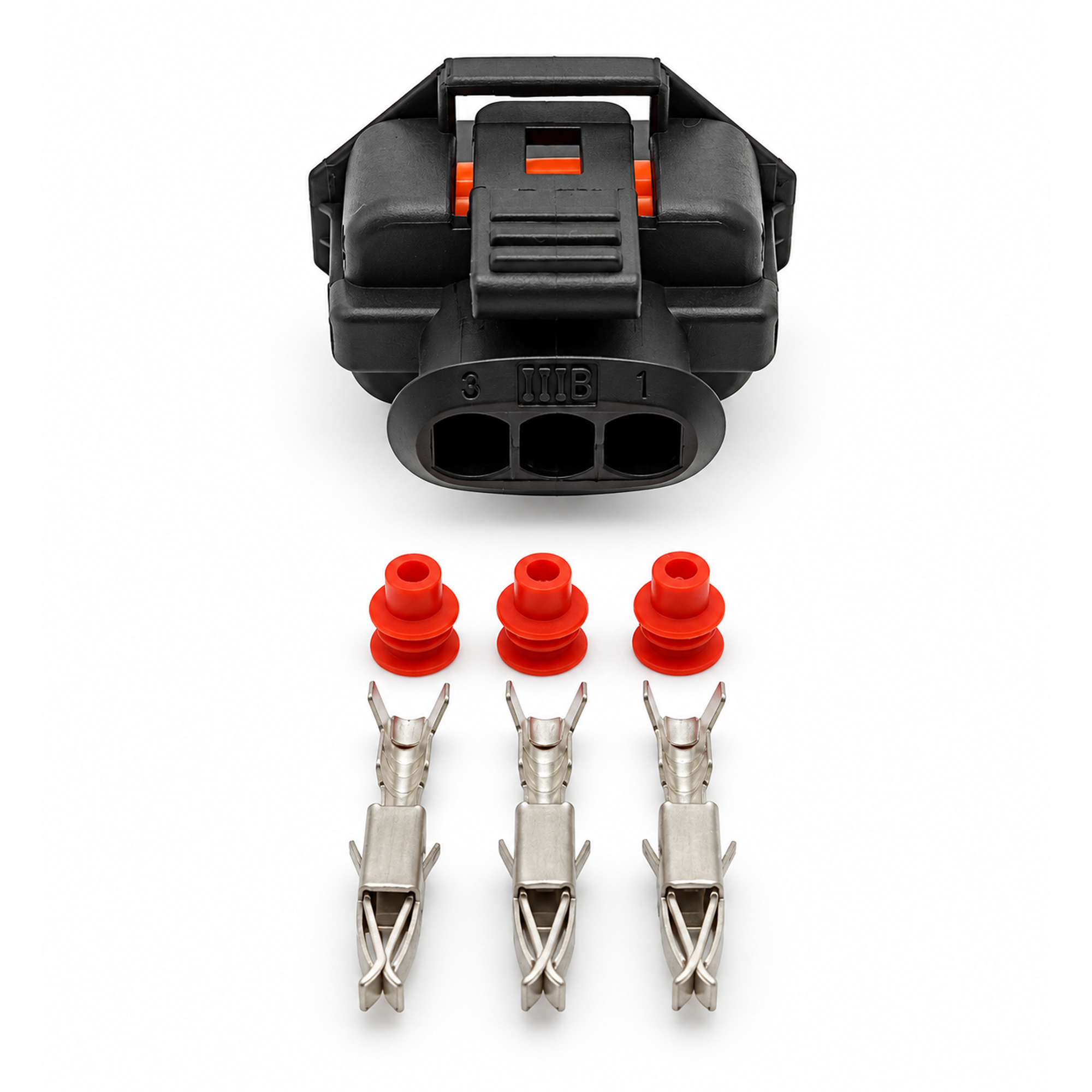 3 Pin Way Diesel Injector Plug Connector Kit Common Rail For Bosch DJH7031 – O01/3pin – image 2