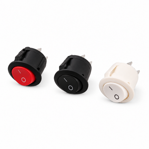 Round 2 Pin ON OFF 12V Rocker Switches 6A 10A for Camper Van Conversions, Cars, Vans, Trucks and Boats – P11/WHITE – image 3