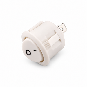 Round 2 Pin ON OFF 12V Rocker Switches 6A 10A for Camper Van Conversions, Cars, Vans, Trucks and Boats – P11/WHITE – image 4