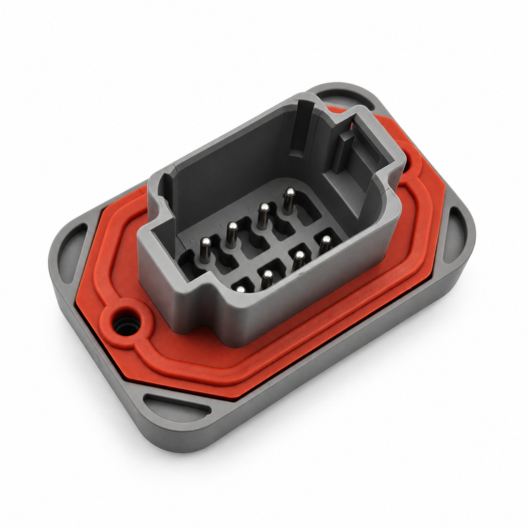 Deutsch DT Panel PCB Mount Connector Series 2/3/4/6/8/12 Pin DT-13 – PCB-DT15-2Pin – image 5