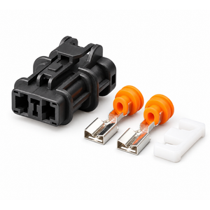 2 Pin Male Female Plug Connector For Yazaki Speed Water Temperature Honda OBD1 7123-6423-30 – PNK 02.Y/M+F – image 2