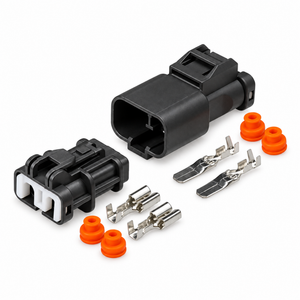 2 Pin Male Female Plug Connector For Yazaki Speed Water Temperature Honda OBD1 7123-6423-30 – PNK 02.Y/M+F – image 3