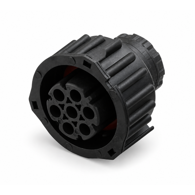7 Pin Twist Lock Connector Rear Tail Light for MAN DAF TIPPER LUTON 968421-1 967650-1 – PNK 03.B/M+F – image 1