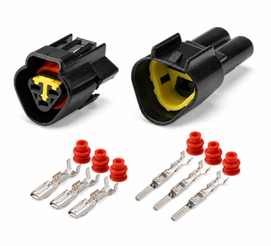 3 Pin Male Female Electrical Plug Connector For Ford FW-C-3M-B FW-C-3F-B