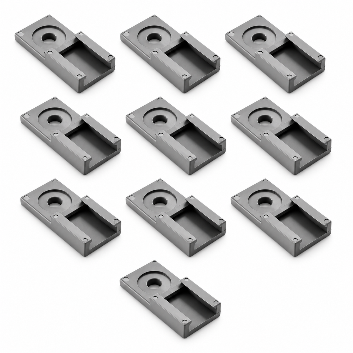 10pcs Mounting Clip For Deutsch Dt Series Multi Plug Connector 2 3 4 6 8 12 Way