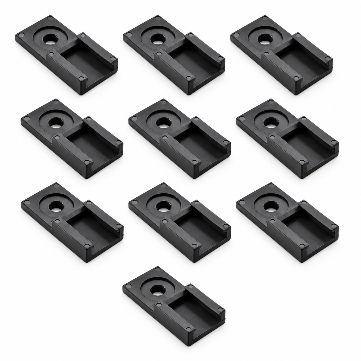 10pcs Mounting Clip For Deutsch Dt Series Multi Plug Connector 2 3 4 6 8 12 Way – PNK 10.O/10pcs – image 1