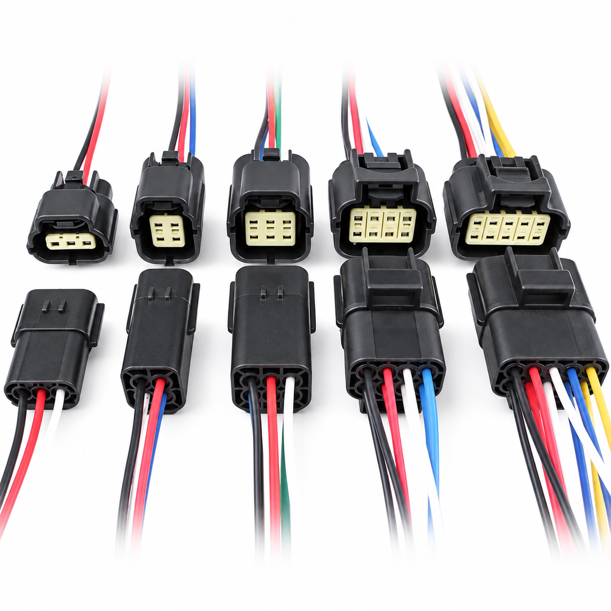 Econoseal Automotive Connectors AMP Waterproof 1 Pin, 2 Pin, 3 Pin, 4 Pin, 6 Pin, 8 Pin, 10 – PREWIRED-ECO-1pin – image 2