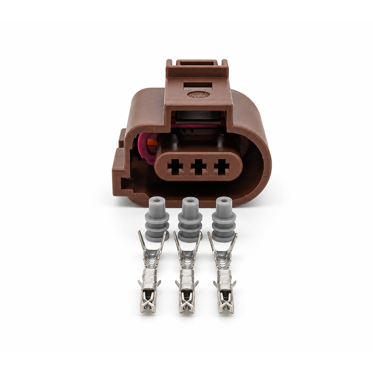 3 Pin Female Steering Sensor Connector Plug for VW AUDI SEAT SKODA - 3B0973703A – Q106/3pin – image 1