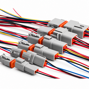 Deutsch 2, 3, 4, 6, 8 & 12 Pin Electrical Wire Connector Plug Kit With Cable DT02 DT03 DT04 – Q15/DEU/2pin/WIRED – image 8