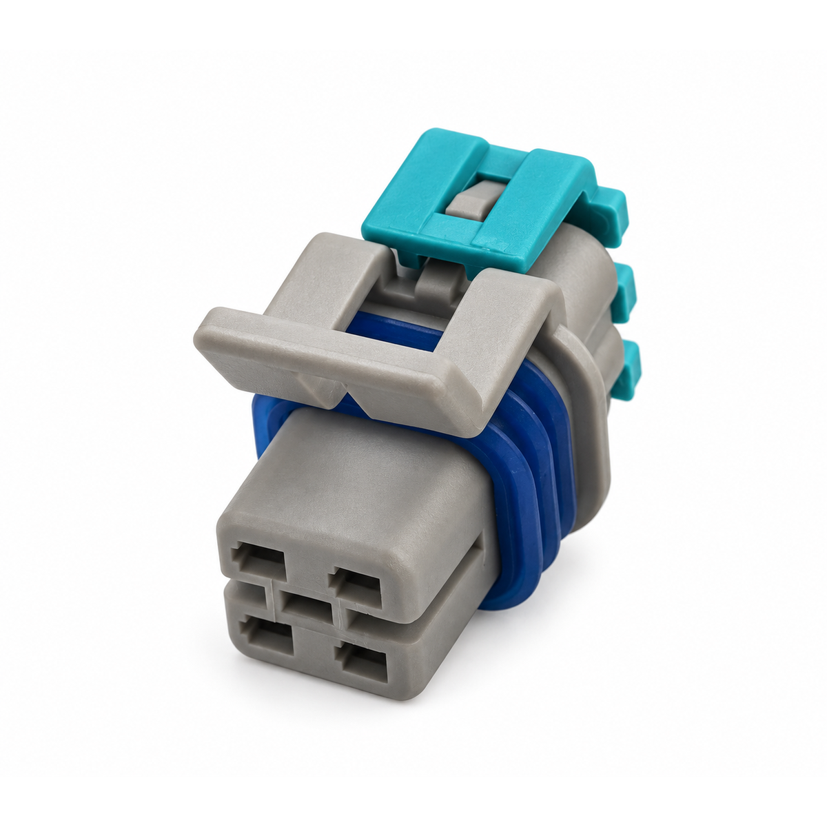 4 Pin For Delphi GM LS2 O2 Male Female Plug Connector Oxygen Sensor 15326423 – Q18/M+F4pin – image 1