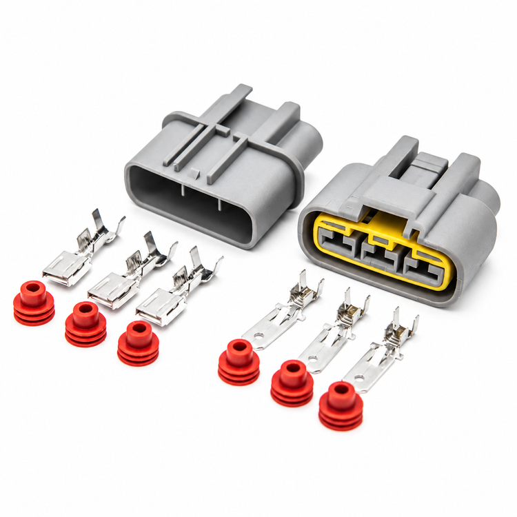 Furukawa QLW-A-3F-GR 3-PIN Connector Kit Inc Terminals/Seals [3-AC103] QLW 250