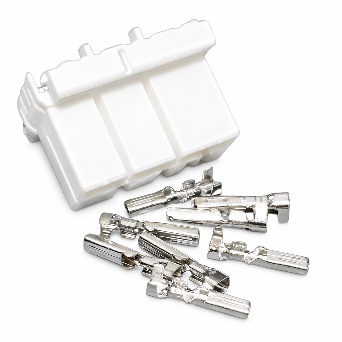 12 Pin 3.5mm Pitch, 12 Way 2 Row Connector Housing and Pins for TE MULTILOCK 070 173851-1 – Q28/12pin – image 1