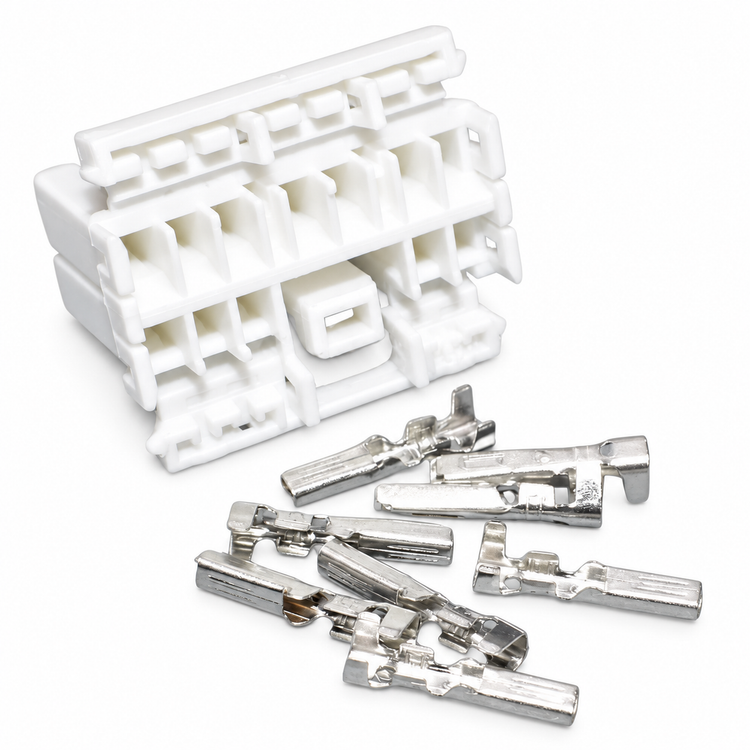 12 Pin 3.5mm Pitch, 12 Way 2 Row Connector Housing and Pins for TE MULTILOCK 070 173851-1 – Q28/12pin – image 2
