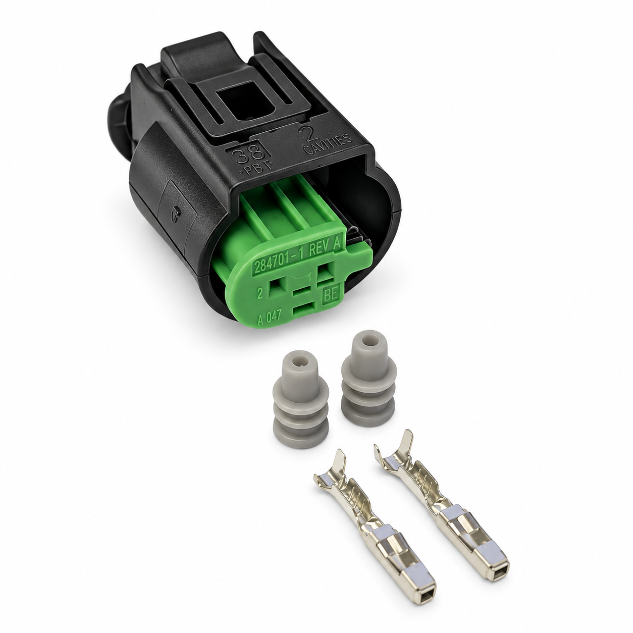 2pin Automotive Outdoor Temperature / Oxygen Sensor Connector 284703-1