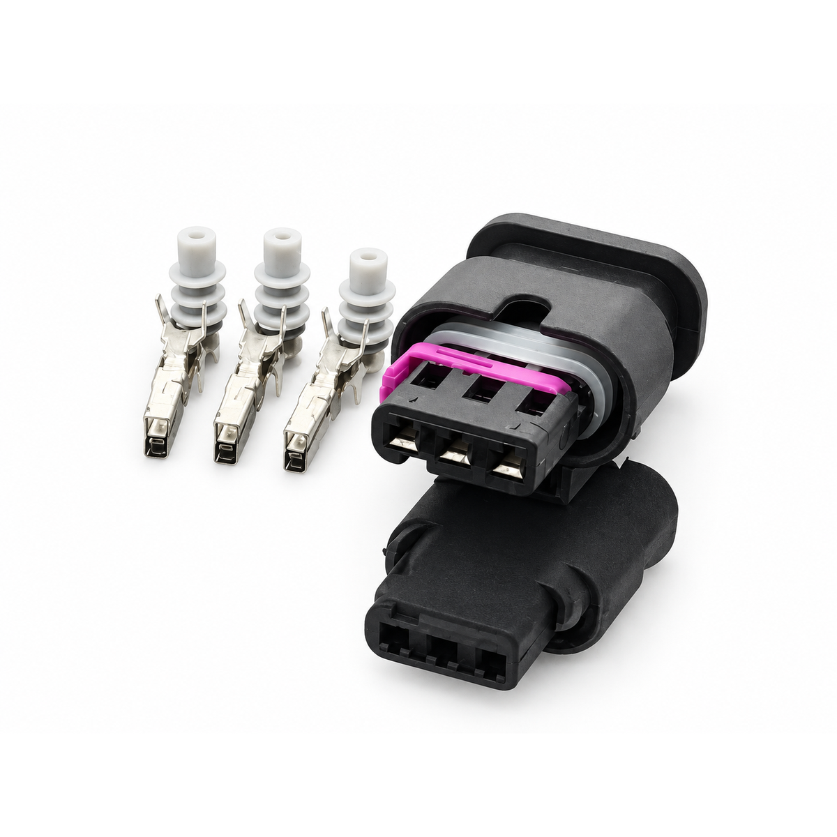 3 Pin For Harley 69201406 OEM 3 Wire Connector Plug Kit Softail Rear Light 2018 onward – Q59/HAR/3pin – image 4