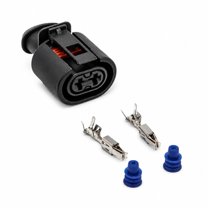 2 PIN 2 Way Waterproof Electrical Connector Plug For Skoda VW Audi 357973202