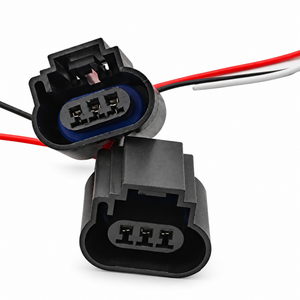 2pcs 3 Pin 9008 H13 Bulb Holder Adapter Connector Prewired Plug PA837465684 – *Q81/BHA/x2 – image 3