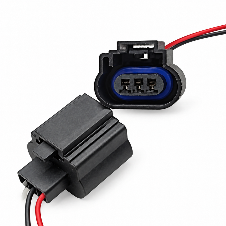 2pcs 3 Pin 9008 H13 Bulb Holder Adapter Connector Prewired Plug PA837465684 – *Q81/BHA/x2 – image 4