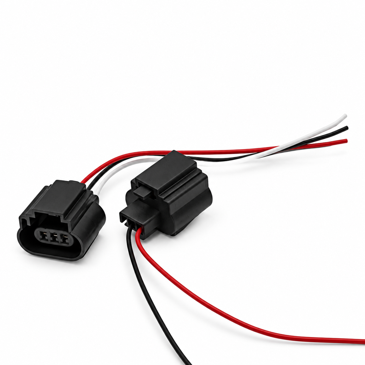 2pcs 3 Pin 9008 H13 Bulb Holder Adapter Connector Prewired Plug PA837465684 – *Q81/BHA/x2 – image 5