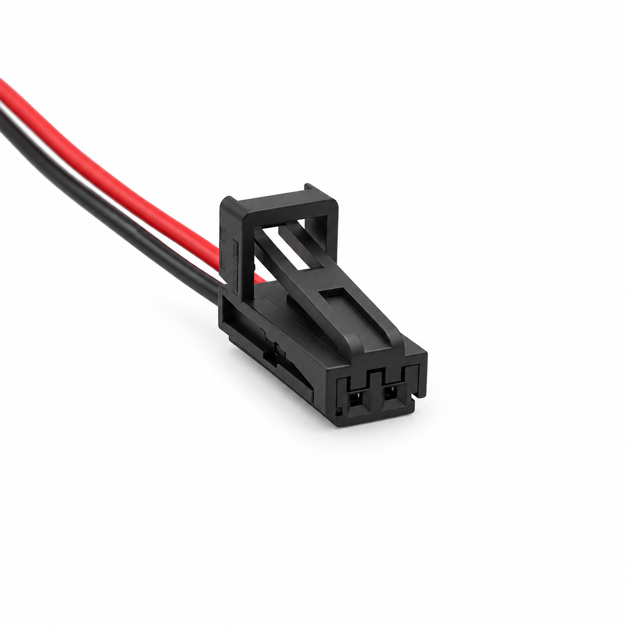 2 PIN New 4B0971832 Connector Plug Socket Harness for VW AUDI Skoda Seat