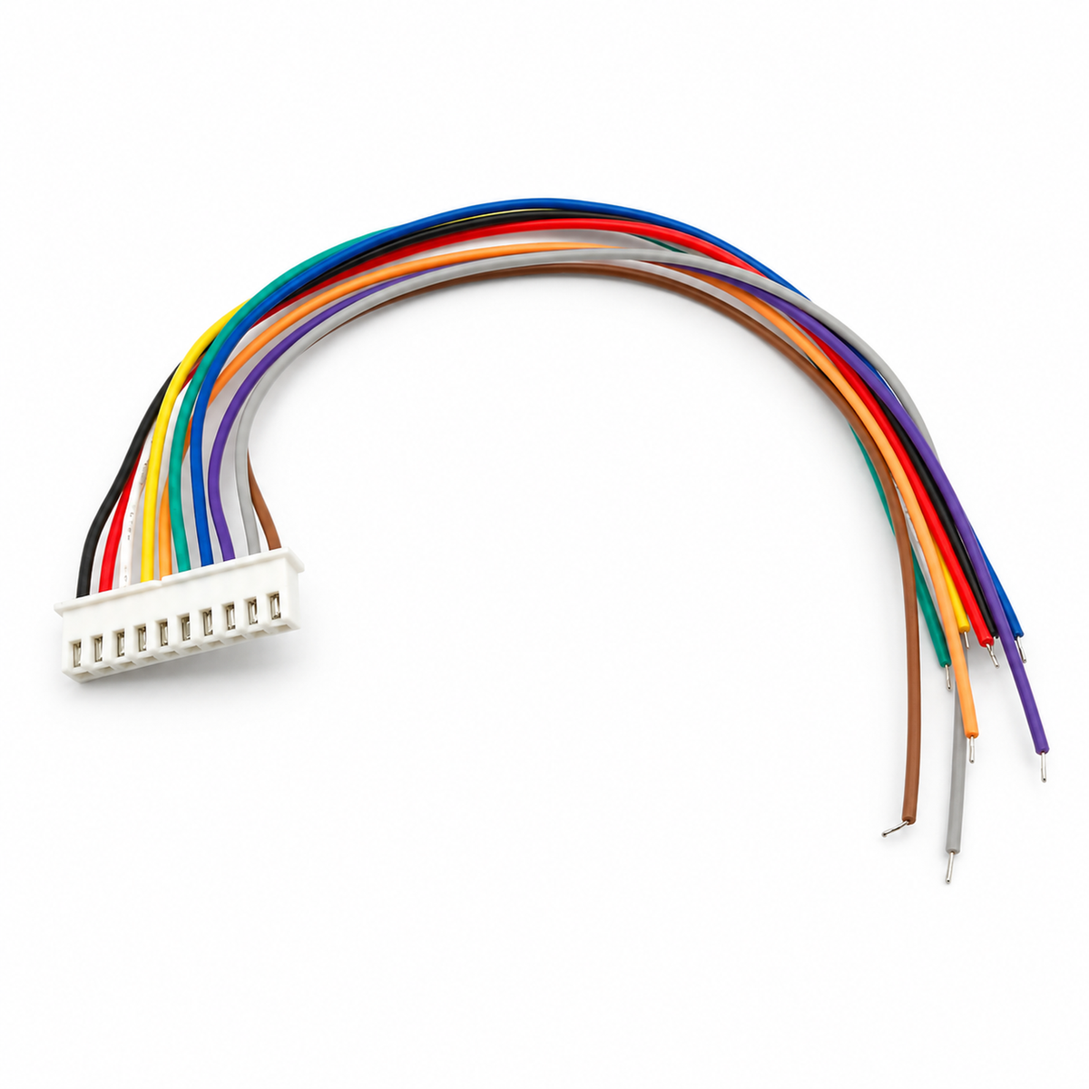 10 Pin ZH1.5mm Mini Micro JST Male 15cm Cable + Female XY – Q91/10pinJST – image 2
