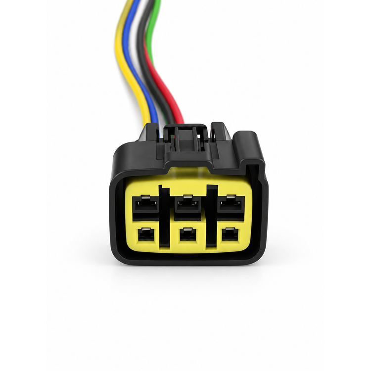 For Suzuki Burgman 6 Pin Connector Plug Regulator Rectifier Wiring – Q94/SuzRecti – image 2