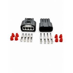 4 Pin Denso Ignition Coil Plug Connector Kit 90980-11885 For Toyota Lexus Camry Yaris – Q96/M+F – image 1