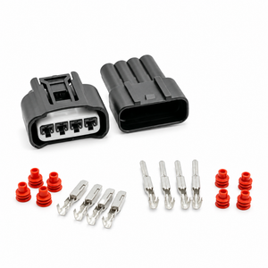 4 Pin Denso Ignition Coil Plug Connector Kit 90980-11885 For Toyota Lexus Camry Yaris – Q96/M+F – image 10