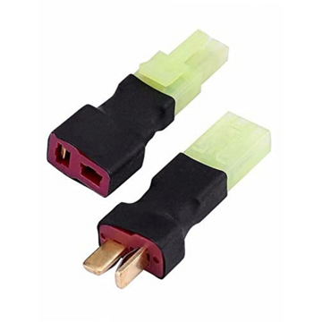 RC Battery Wireless Connector Deans T Plug to Mini Fits Tamiya Female Male Adapter