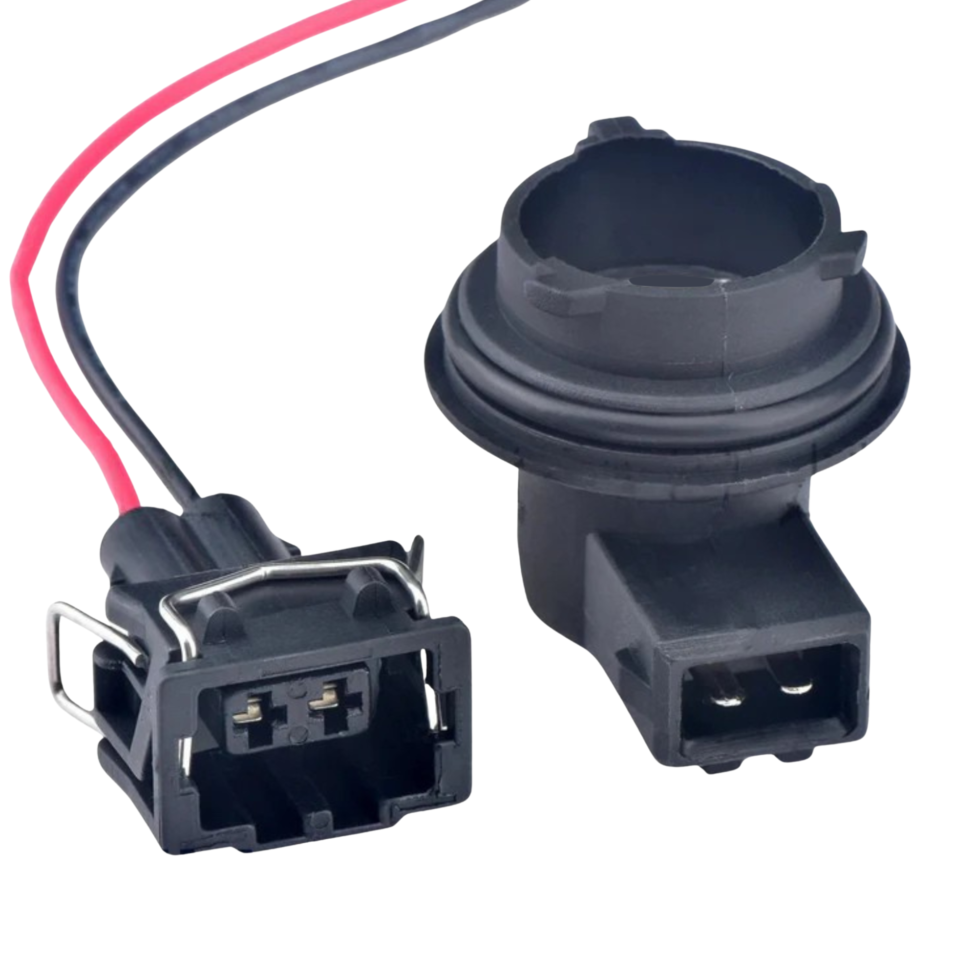2 Pin Car Light 1156 Bulb Lamp Holder Socket Plug 15327869 357972752 701953123 For Auman gtl VW Golf 3 Mk3 Polo Transporter T4