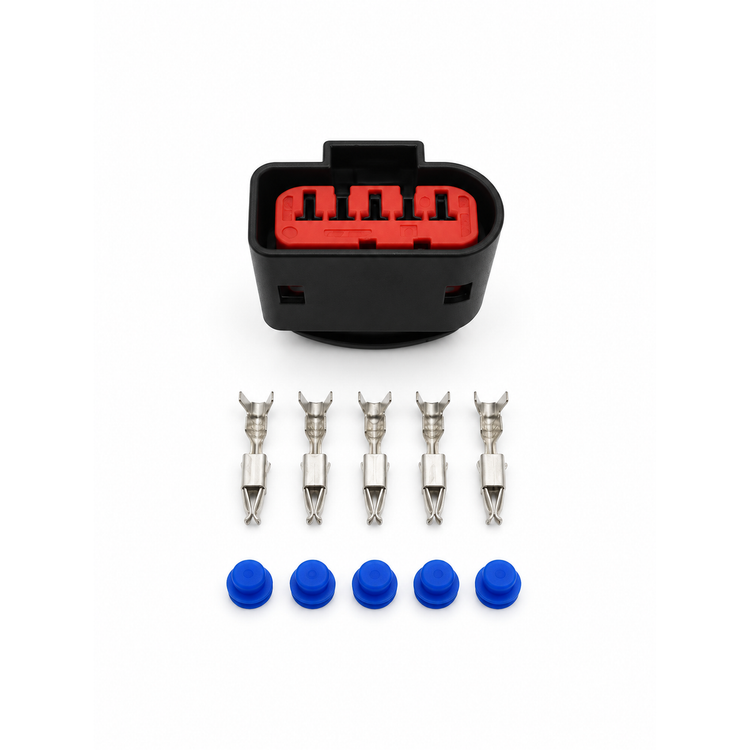 VW 1J0973775A - 5 Pin MAF Mass Air Flow Connector Kit 1J0 973 775A – S01/5pin – image 3