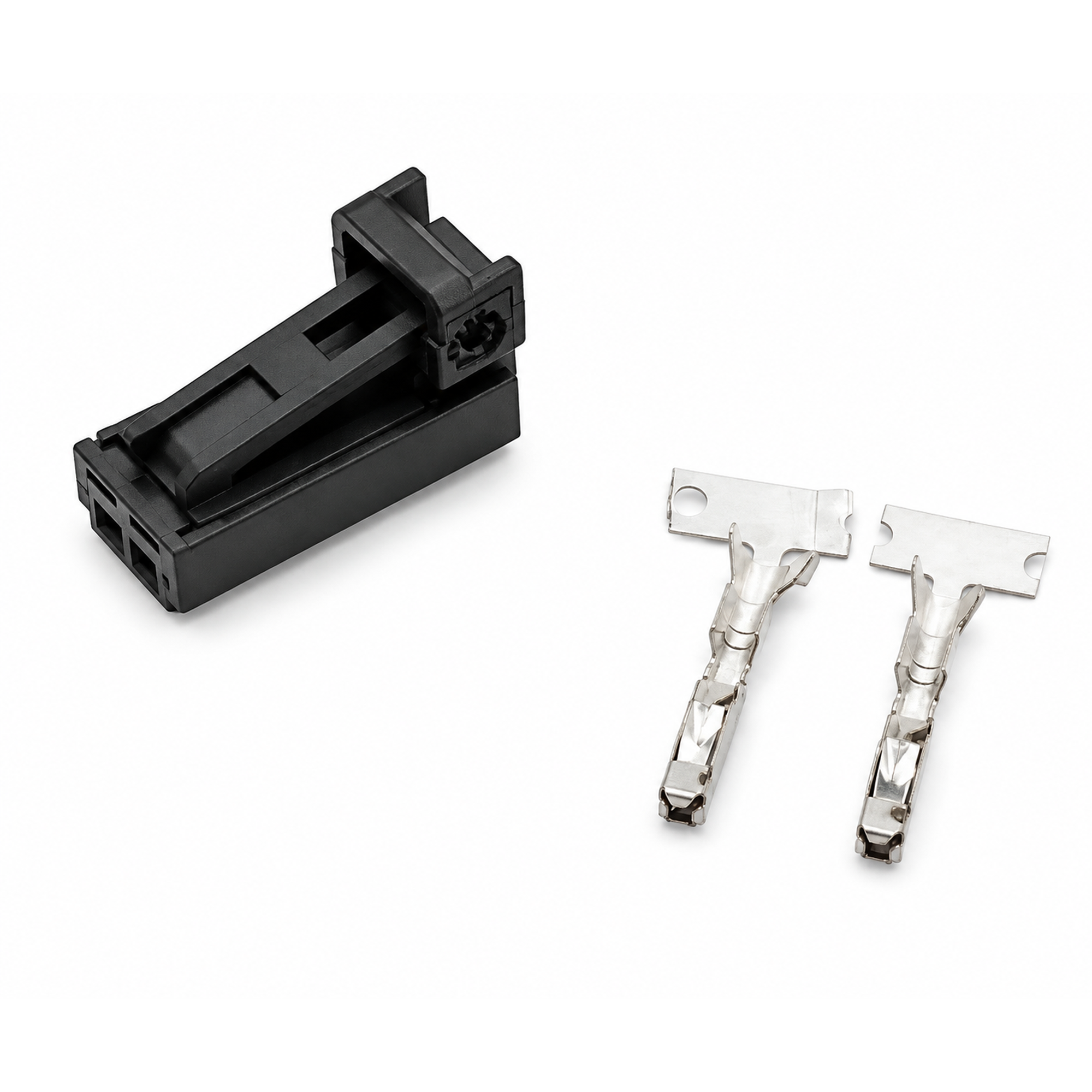 2 PIN Female Electrical Connector Plug Fit VAG VW Audi Seat Skoda 4B0971832 – S136/1988/2 PinONLYM+F – image 1