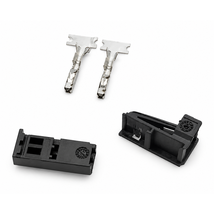 2 PIN Female Electrical Connector Plug Fit VAG VW Audi Seat Skoda 4B0971832 – S136/1988/2 PinONLYM+F – image 2