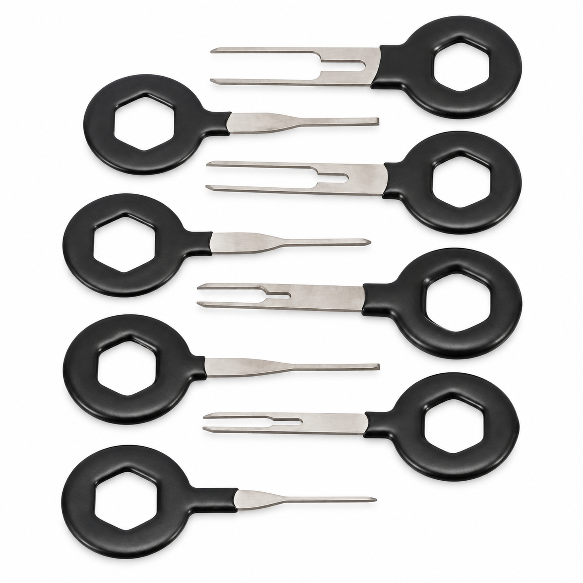 11pcs Automotive Removal Electrical Wire Terminal Crimp Connector Pin Key Tool Kit – S24/Keys – image 3