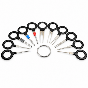 11pcs Automotive Removal Electrical Wire Terminal Crimp Connector Pin Key Tool Kit – S24/Keys – image 6