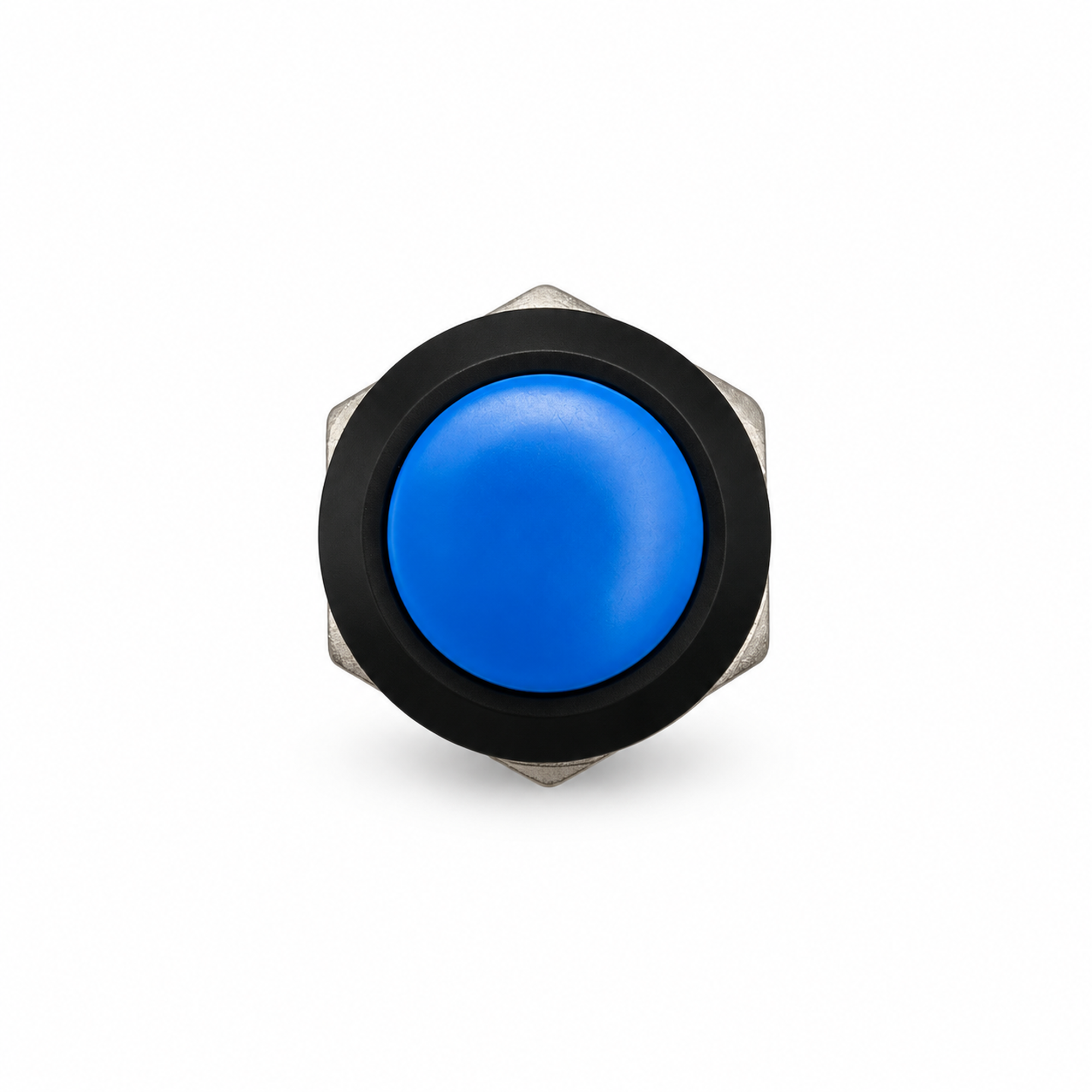 Blue Momentary Push Button Switch 12v 5A Screen Wash Horn Kit/Classic Car – S40/BlueButton – image 2