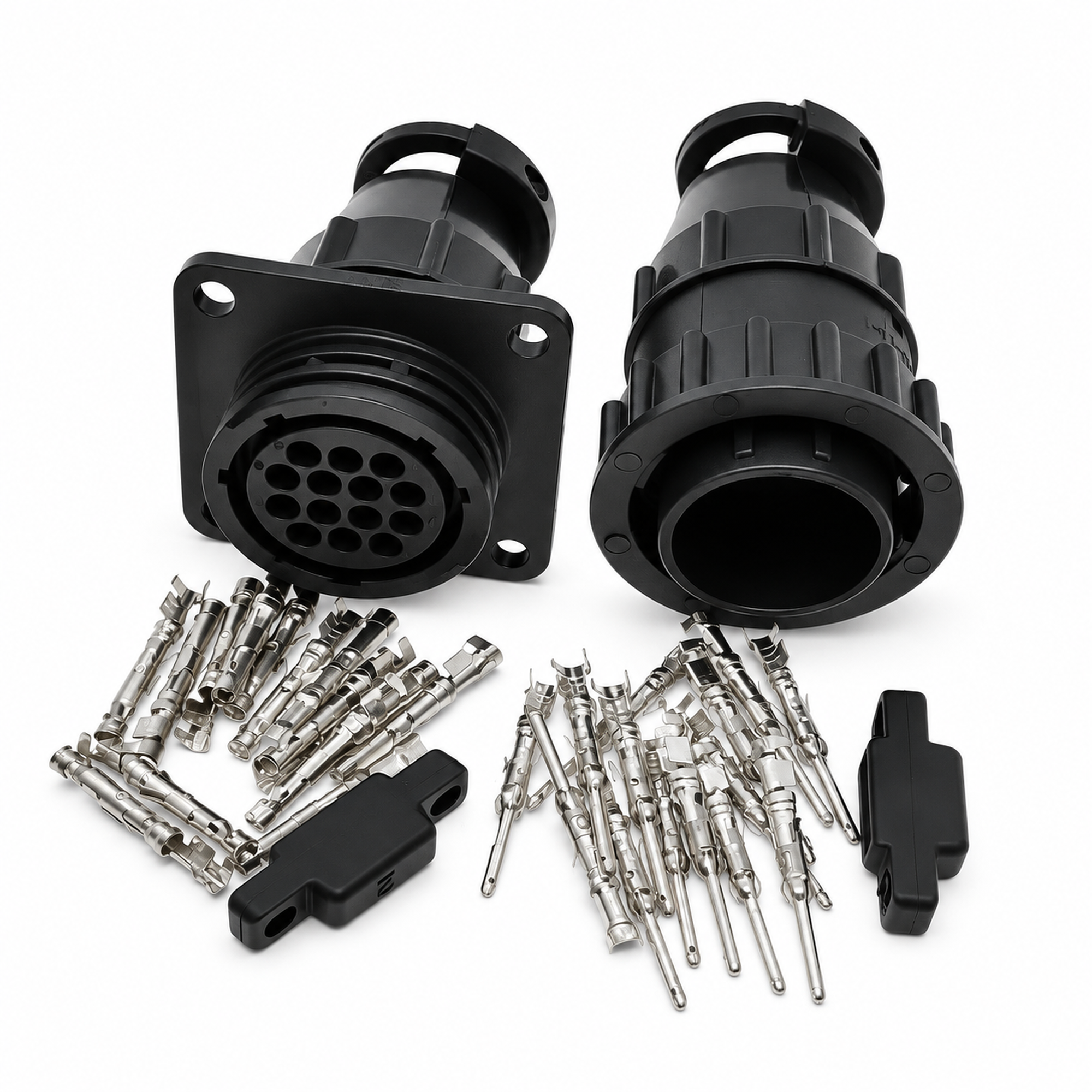 206044-1 / 182655-1 - AMP TE CONNECTIVITY 14 PIN CONNECTOR FOR SMEMA Circular – S41/M+F-16pin – image 2