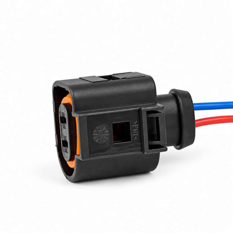 For VW Audi External Air Ambient Temperature Temp Sensor With 2 Pin Connector And Wires – S46/Sensor+Cable – image 1
